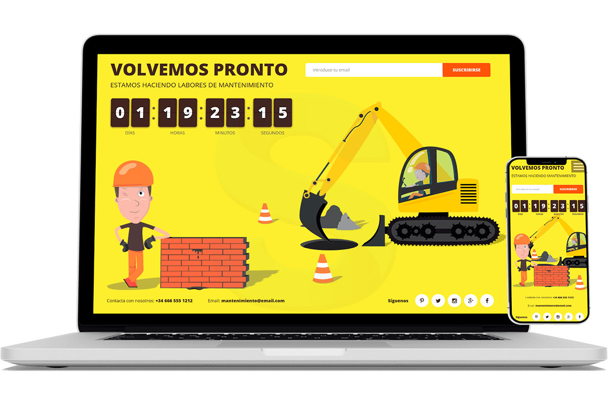 Servicio de Mantenimiento Web para p&aacute;ginas web y tiendas online